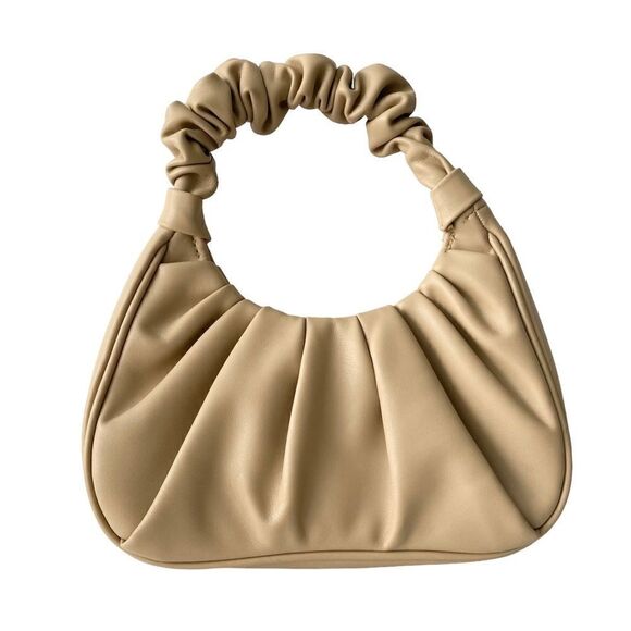 NEW Vintage Vibe Y2K Scrunchie Shoulder Bag Urban Khaki in One Size - Picture 2 of 8